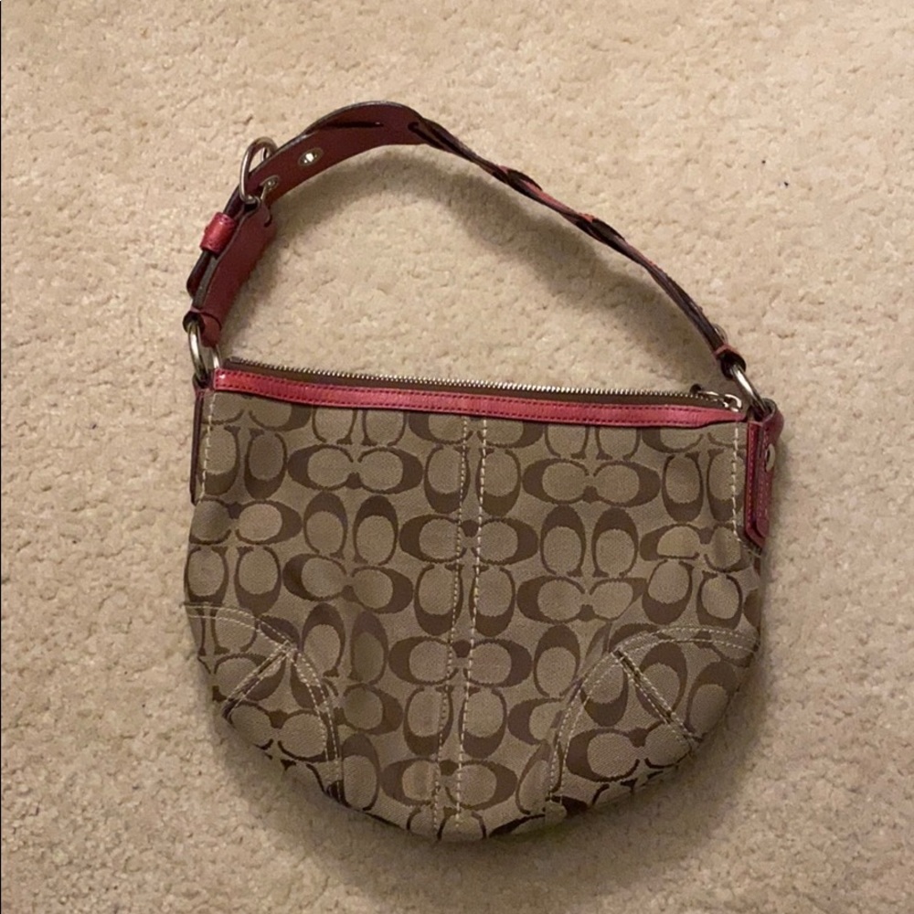 Coach signature C small hobo